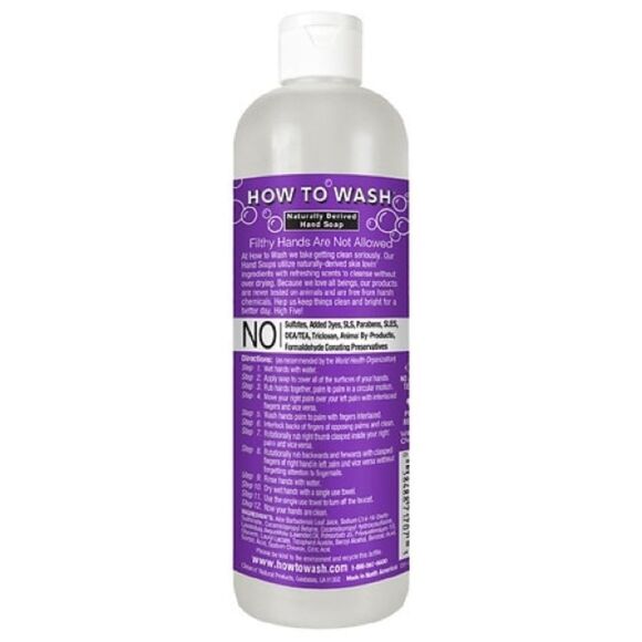 NWT How to Wash Lavender Hand Soao - Picture 2 of 4